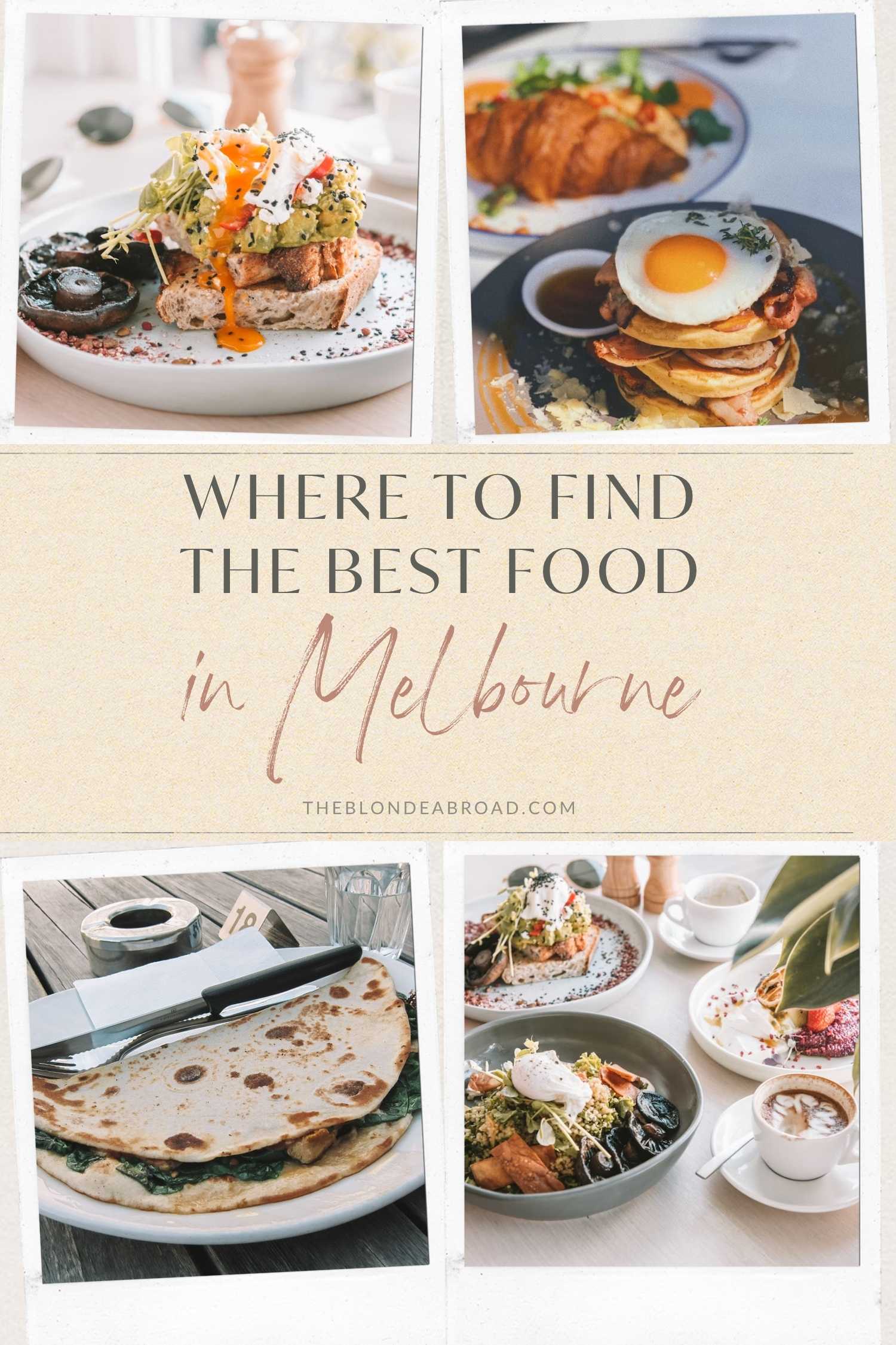 The Best Places to Eat in Melbourne