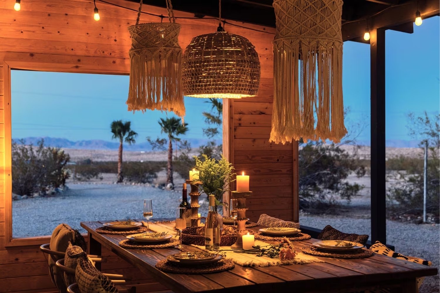 Boho retreat with spa