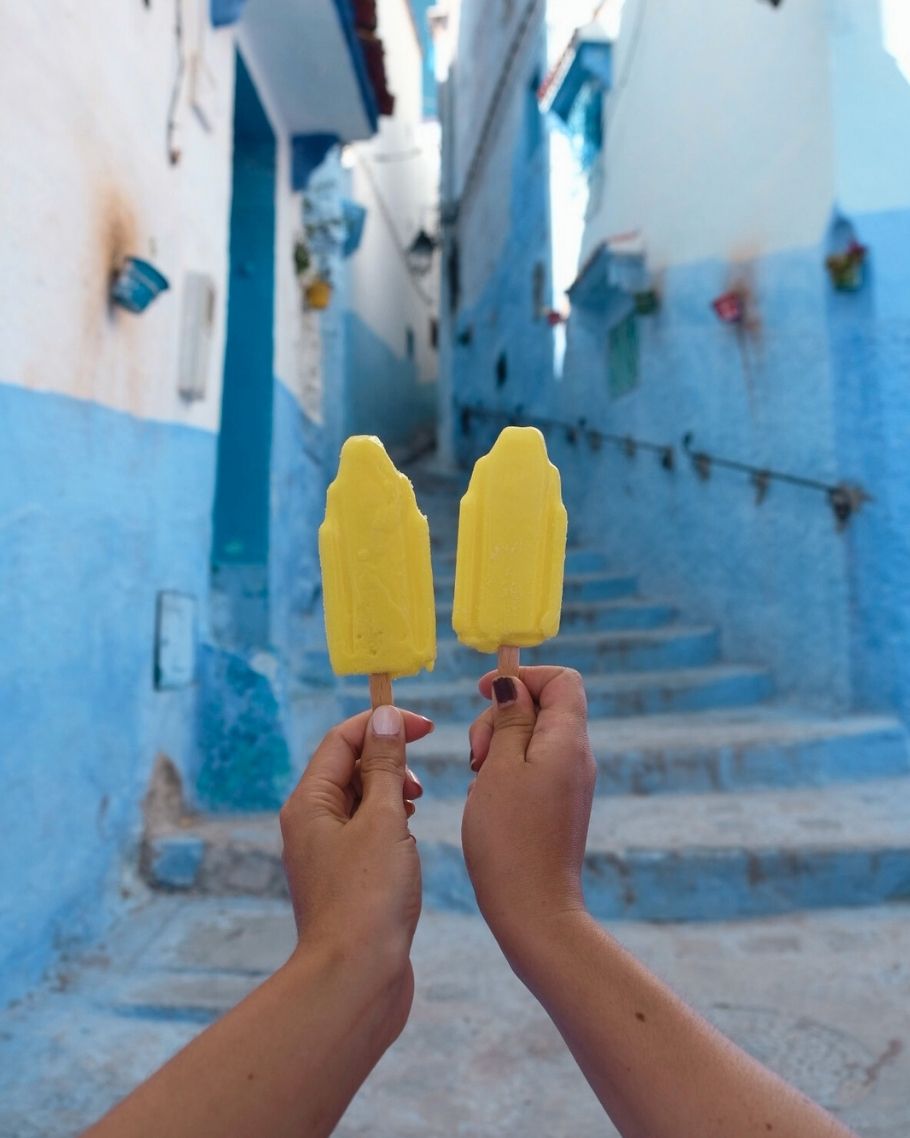 Chefchaouen Popsicles