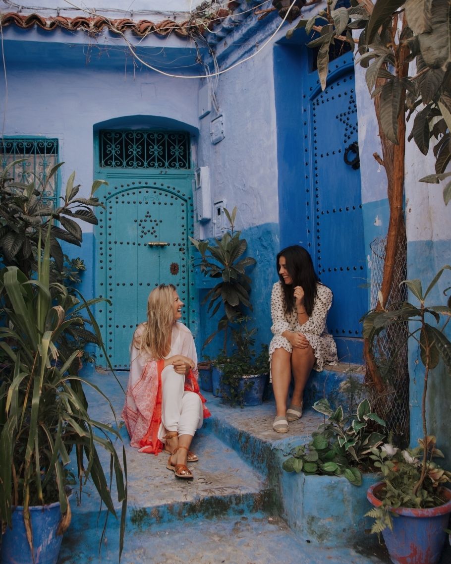 Chefchaouen Instagrammable Spots Doors