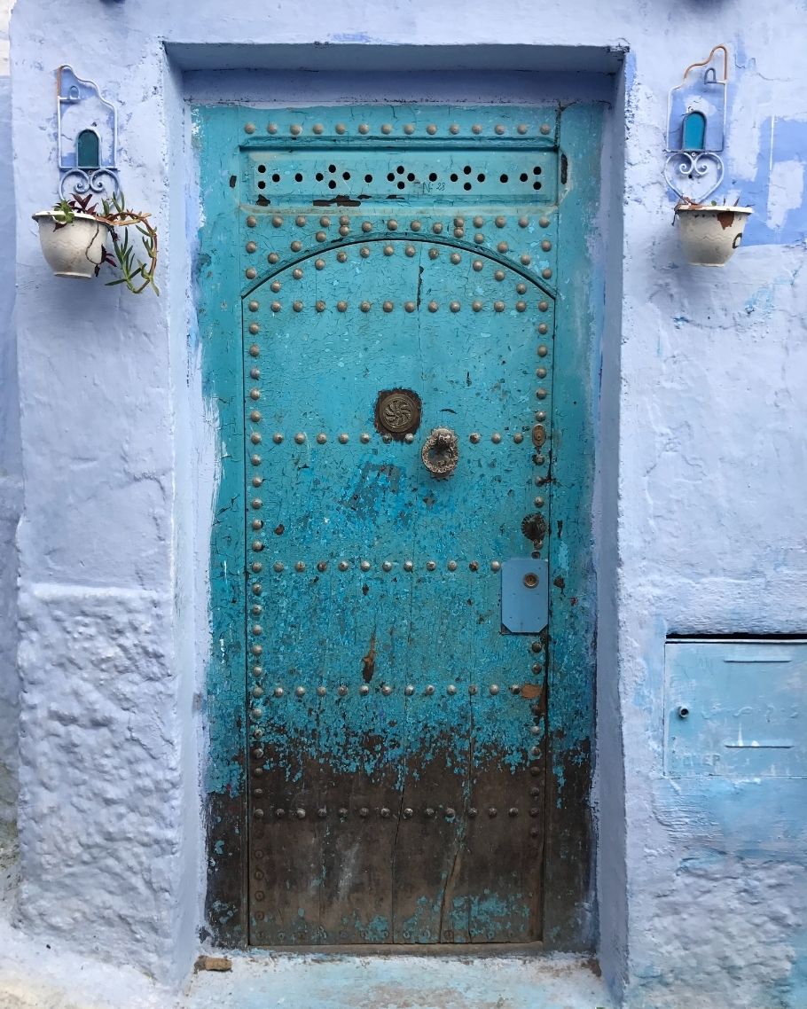 Morocco Blue Door